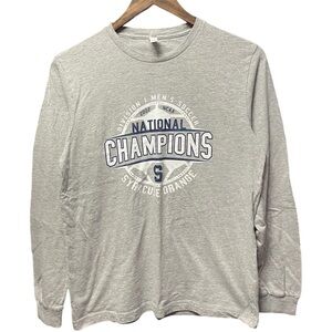 Syracuse University Orangeman soccer long sleeve crewneck college sports T-shirt